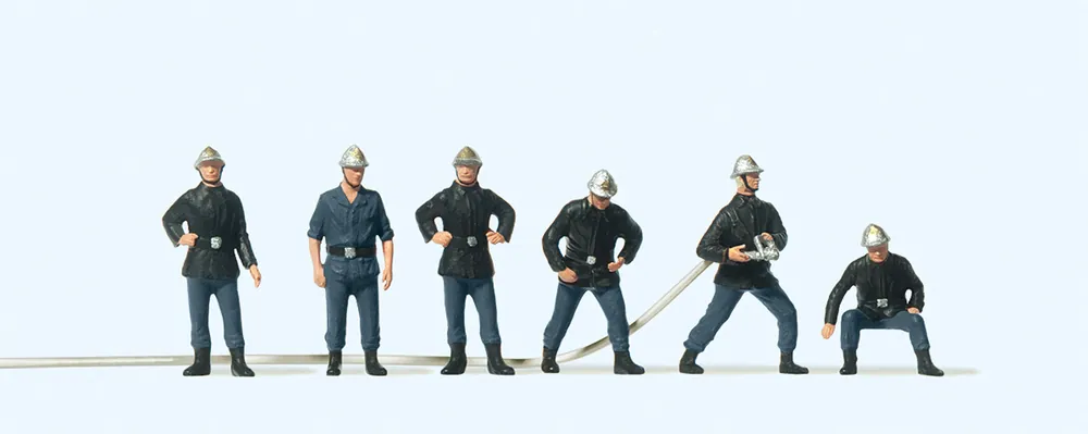 Preiser 10233 - Pompiers français 1 87 Quantité Limitée
