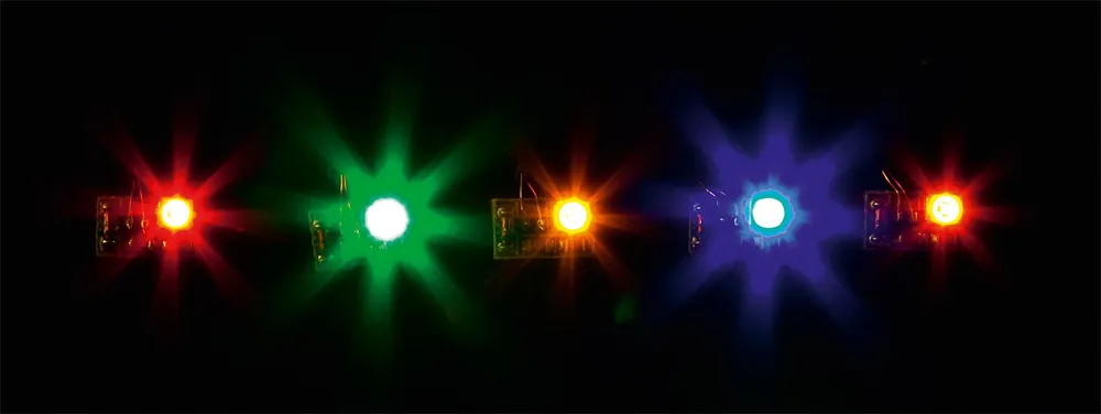 5 LED de clouleurs differentes - Faller 180652 Bon Marché