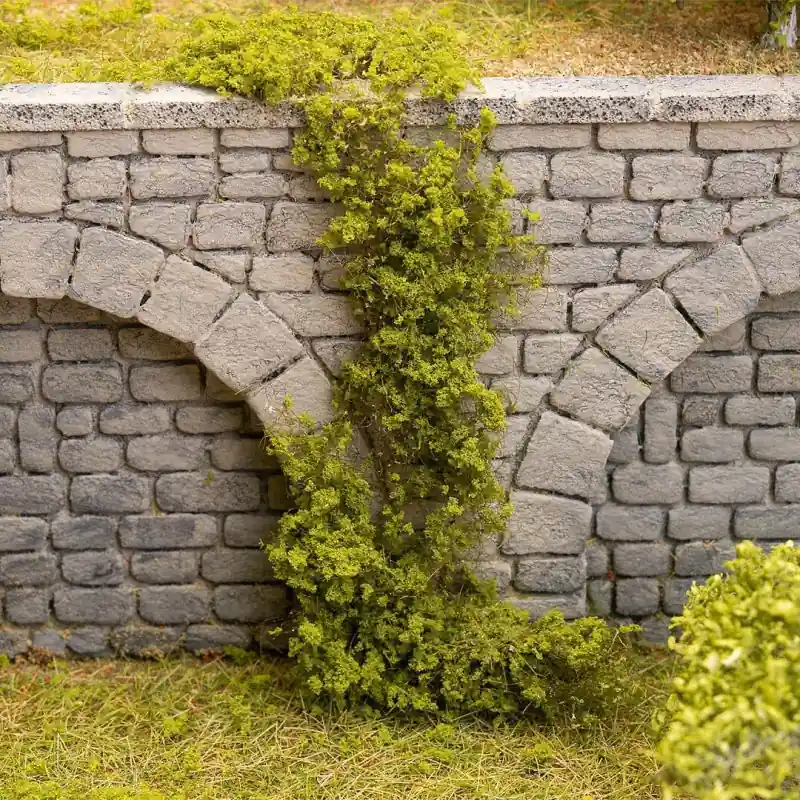 Feuillage, vert moyen, filet étirable 280 x 140 mm - Faller 181625 - Toutes échelles Paiement Sécurisé