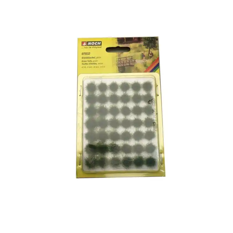 42 touffes d‘herbes vertes, 6 mm - NOCH 07032 Commander Maintenant