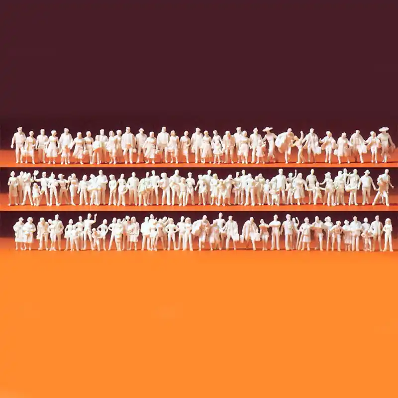 Offre Exclusive Voyageurs, passants, 120 figurines - PREISER 79008 - N 1/160