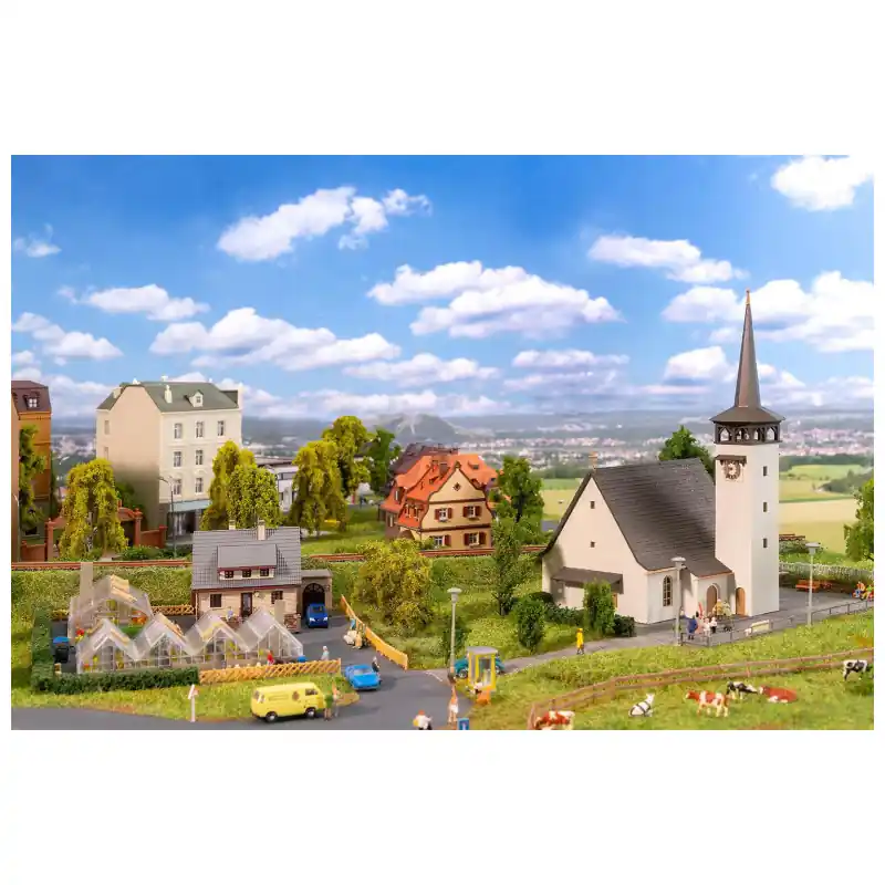 Village, Coffret promotionnel - Faller 239010 - N 1/160 Nouveauté