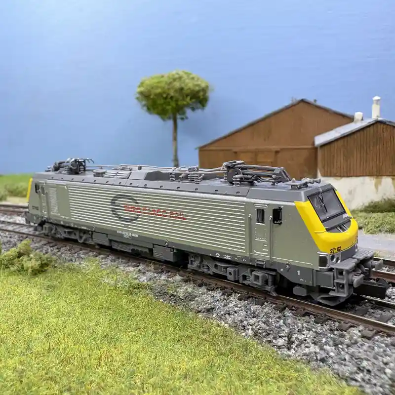 Super Prix Locomotive électrique Prima, BB 27162, Euro Cargo Rail, Ep. VI - REE NW-298 - N 1/160