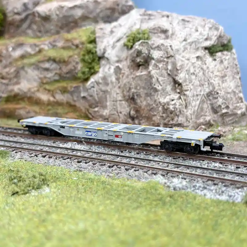 Prix Cassé Wagon porte conteneurs type Sgns, CFF Cargo (SBB) Ep. VI - MINITRIX 18600 - N 1/160