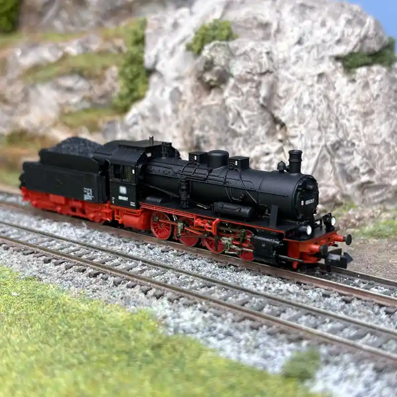 Seulement Aujourd'hui Locomotive à vapeur 055 635-7, DB, Ep. IV digital - FLEISCHMANN 7170017 - N 1/160
