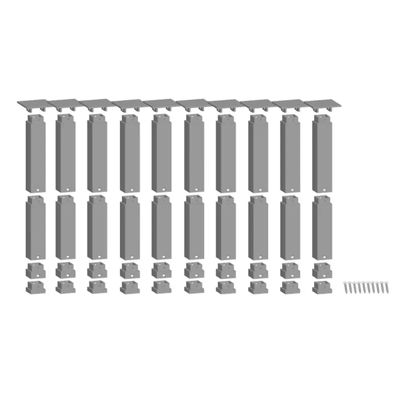 10 Piliers easy TRACK, haut 150.25 mm - Noch 53942 - HO 1/87 - N 1/160 Top Vente