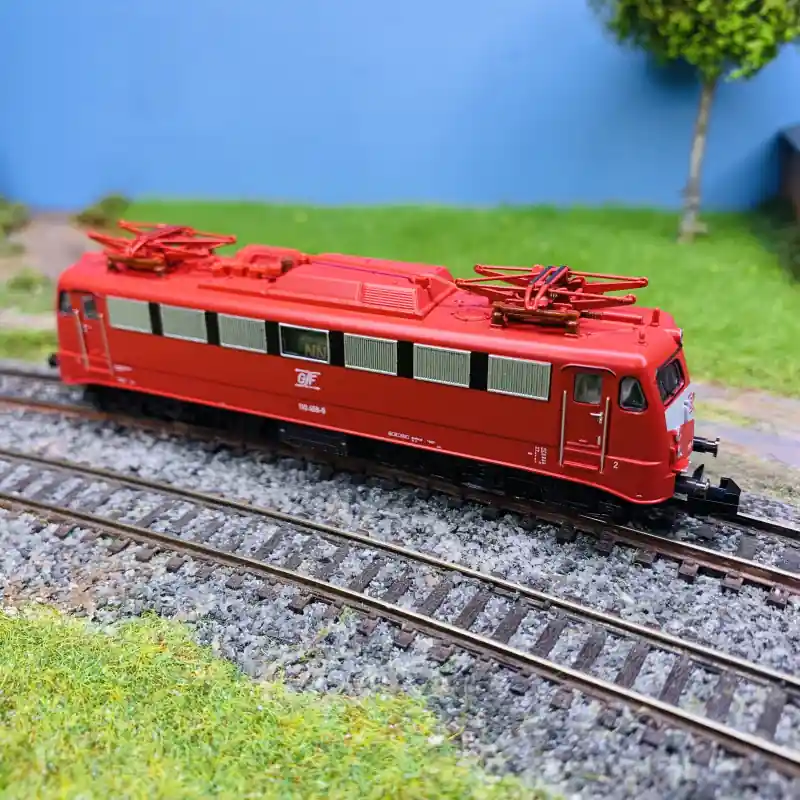 Locomotive électrique série 110.3, GfF, Ep VI digital son - MINITRIX 16267 - N 1/160 Nouvel Arrivage
