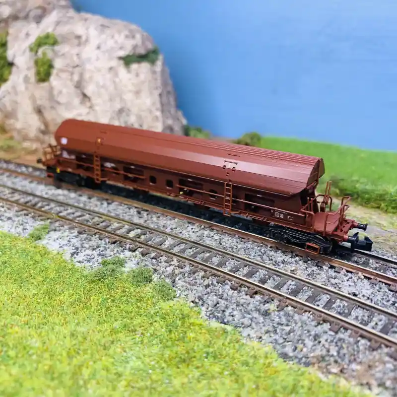 Promotion Saisonnière Wagon à toit ouvrant, type Tadgs 959, DB, Ep IV - FLEISCHMANN 6660017 - N 1/160