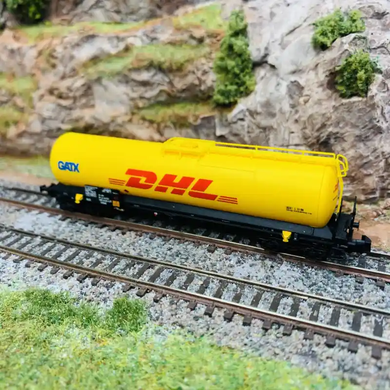 Marque Wagon citerne Uia "DHL", GATX, Ep VI - BRAWA 67260 - N 1/160