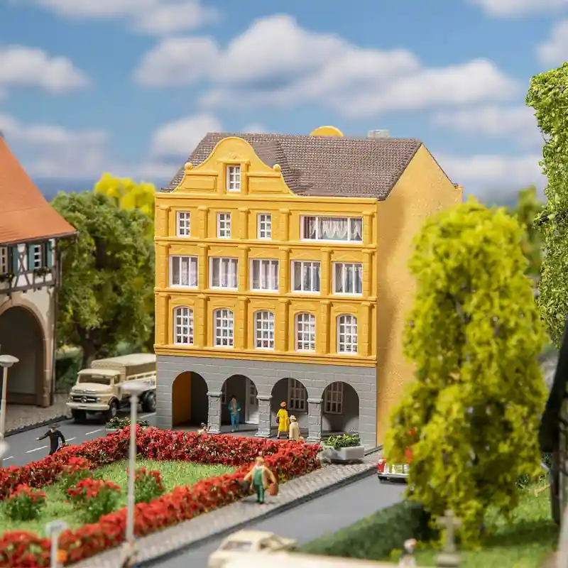 Prix Bas Maison de ville avec arcades - FALLER 232177 - N 1/160