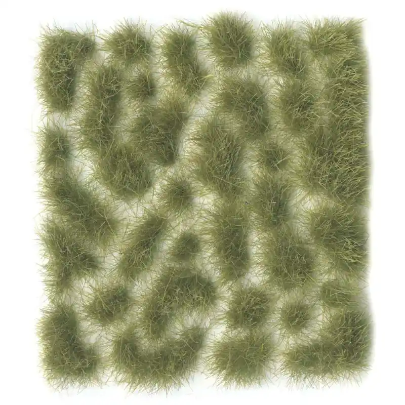 Touffes d‘herbe Vert Sec, Sauvage, 6mm (x35) - VALLEJO SC415 Expédition Rapide