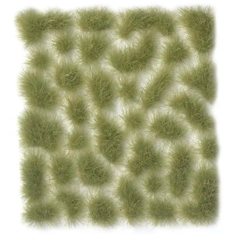 Touffes d‘herbe Vert Clair, Sauvage, 6mm (x35) - VALLEJO SC417 Soldes
