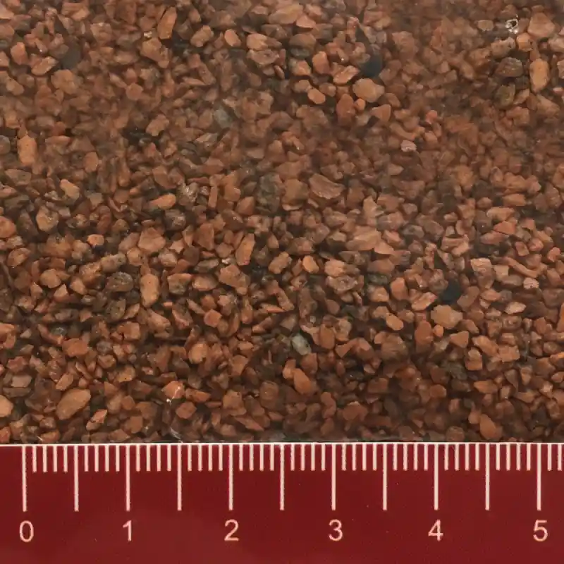 Ballast rouge brun en pierres (gros) 200g-Toutes échelles-HEKI 33121 Nouvelle Collection