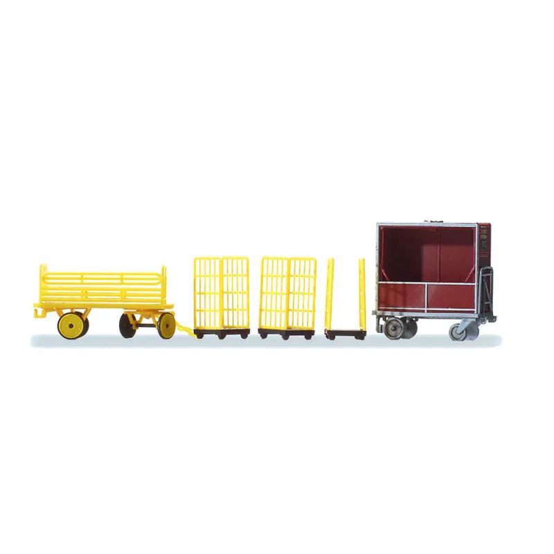 Chariots de transport - PREISER 17702 - HO 1/87 Must-Have