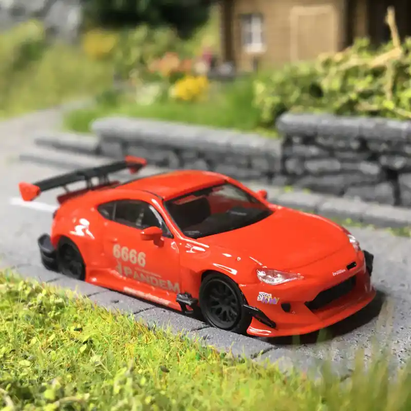 MicroCity, Toyota GT86, rouge - HERPA 87MC000074 - HO 1/87 Nouveauté