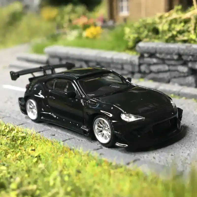 MicroCity, Toyota GT86, noir - HERPA 87MC000073 - HO 1/87 Nouvelle Collection