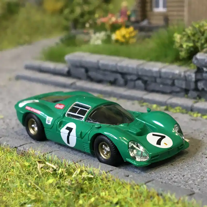 Ferrari 330P3, Kyalami 67, David Piper, Dick Attwood - BREKINA 22907 - HO 1/87 Nouvel Arrivage