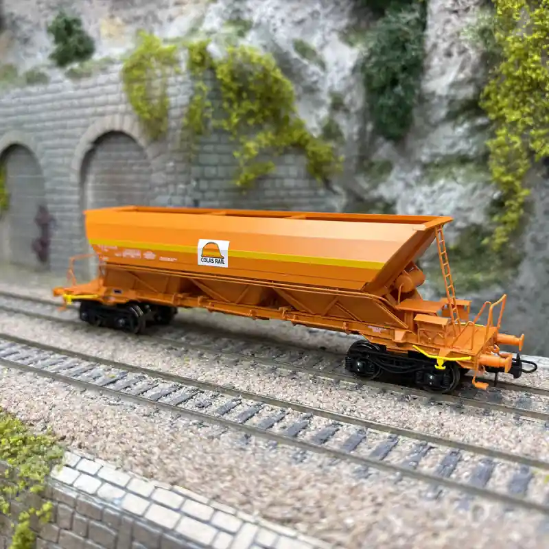 Wagon trémie EX Type 1 « COLAS RAIL », CR, Ep. VI - REE MODELES WB-COLAS-2 - HO 1/87 Usine Directe