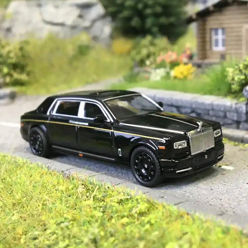 MicroCity, Rolls Royce Phantom, noir - HERPA 87MC000063 - HO 1/87 Certifié