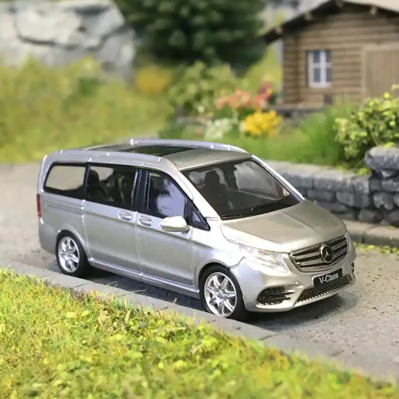 Meilleure Vente MicroCity, Mercedes Benz Classe V, argent - HERPA 87MC000076 - HO 1/87