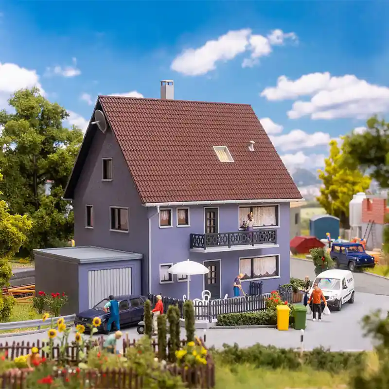 Maison bifamiliale - Faller 191837 - HO 1/87 Expédition Rapide