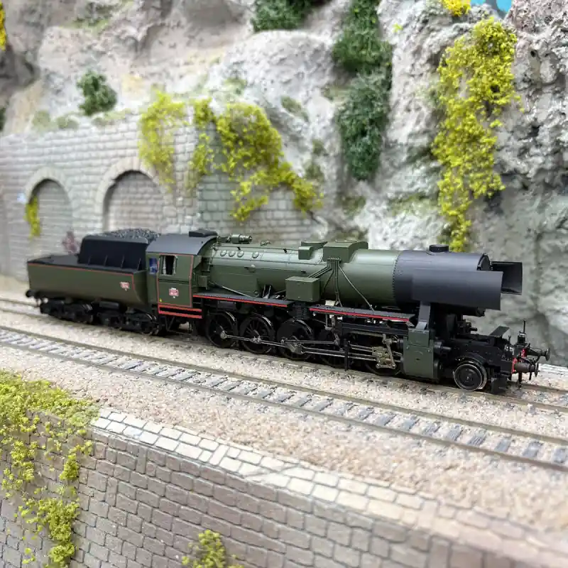 Paiement Sécurisé Locomotive à vapeur 150 Y 16, SNCF, Ep. III - ROCO 7100038 - HO 1/87