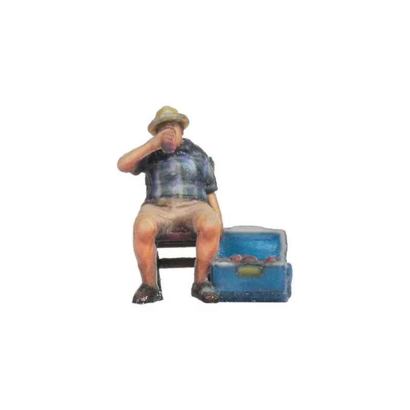 Homme sur une chaise pliante - NOCH 10431 - HO 1/87 Achat Immédiat