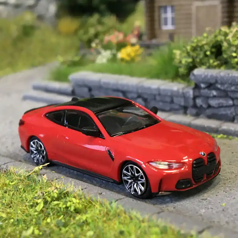 Pas Cher BMW M4, rouge, 2020 - Minichamps 870023021 - 1/87