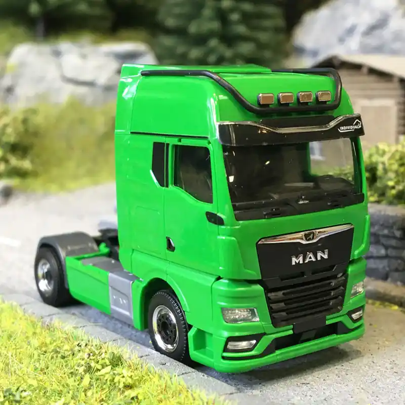 Haute Qualité Tracteur, MAN TGX gx, vert - HERPA 313711-004 - HO 1/87