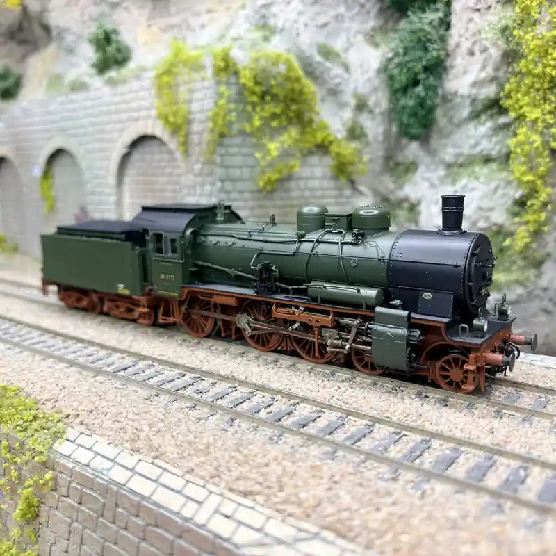 Meilleure Vente Locomotive à vapeur BR 38 3713, DRG, Ep. II - ROCO 71395 - HO 1/87
