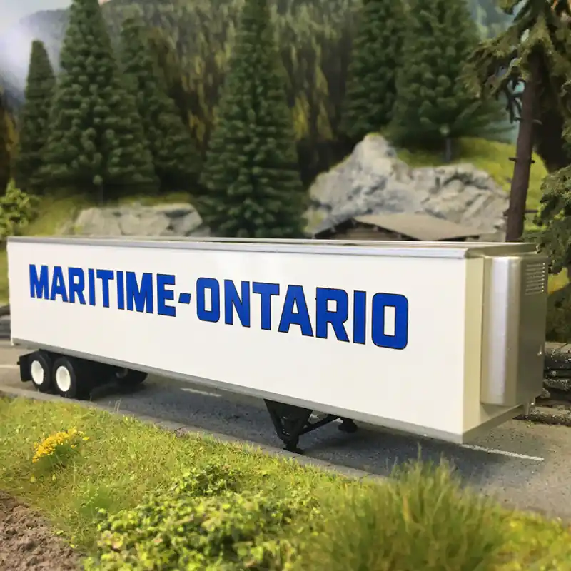 Acheter Direct Remorque frigorifique, 2 essieux, Maritime-Ontario - BREKINA 55960 - HO 1/87
