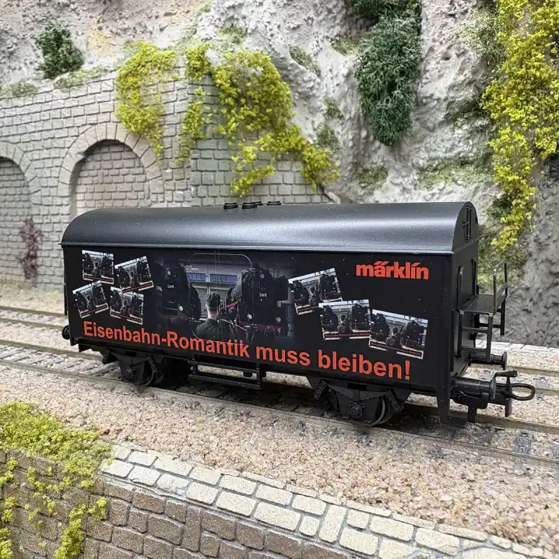 Wagon frigorifique, action caritative "Eisenbahn-Romantik muss bleiben" - MARKLIN 44294 - HO 1/87 Seulement Aujourd'hui