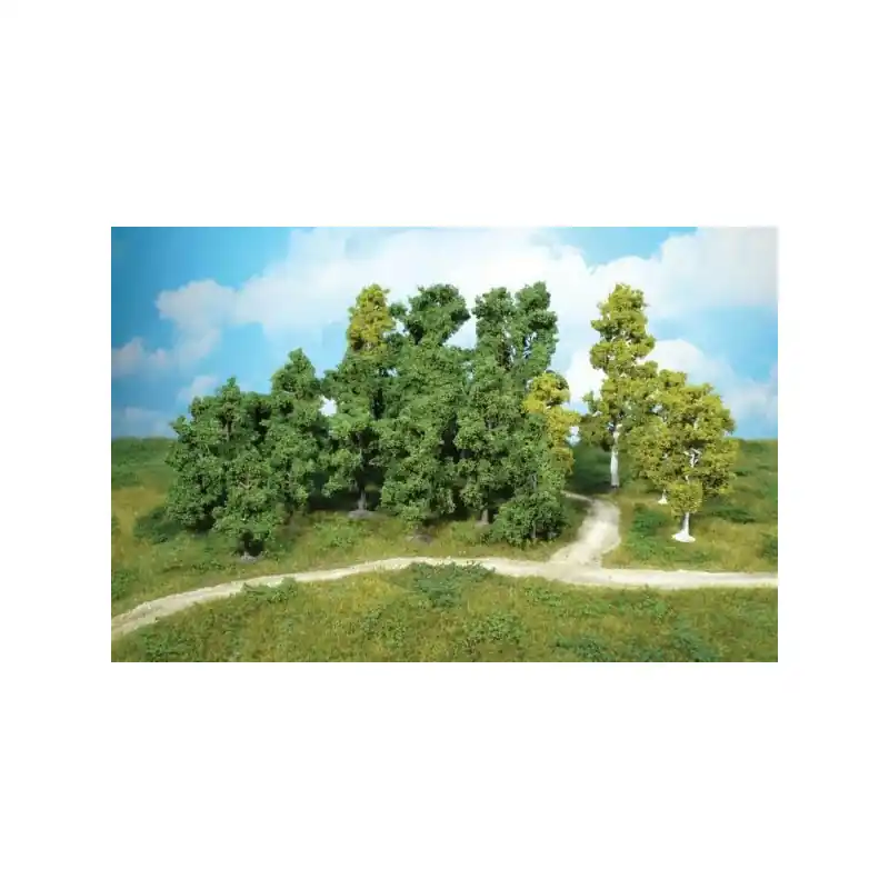 Soldes 14 Arbres, 9-18cm - HEKI 1952 - HO, TT