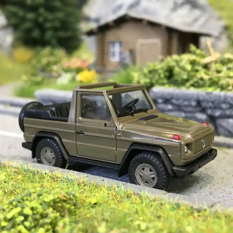 Mercedes Benz, Puch G-Klasse, offen Armée Autrichienne - HERPA 700863 - HO 1/87 Must-Have
