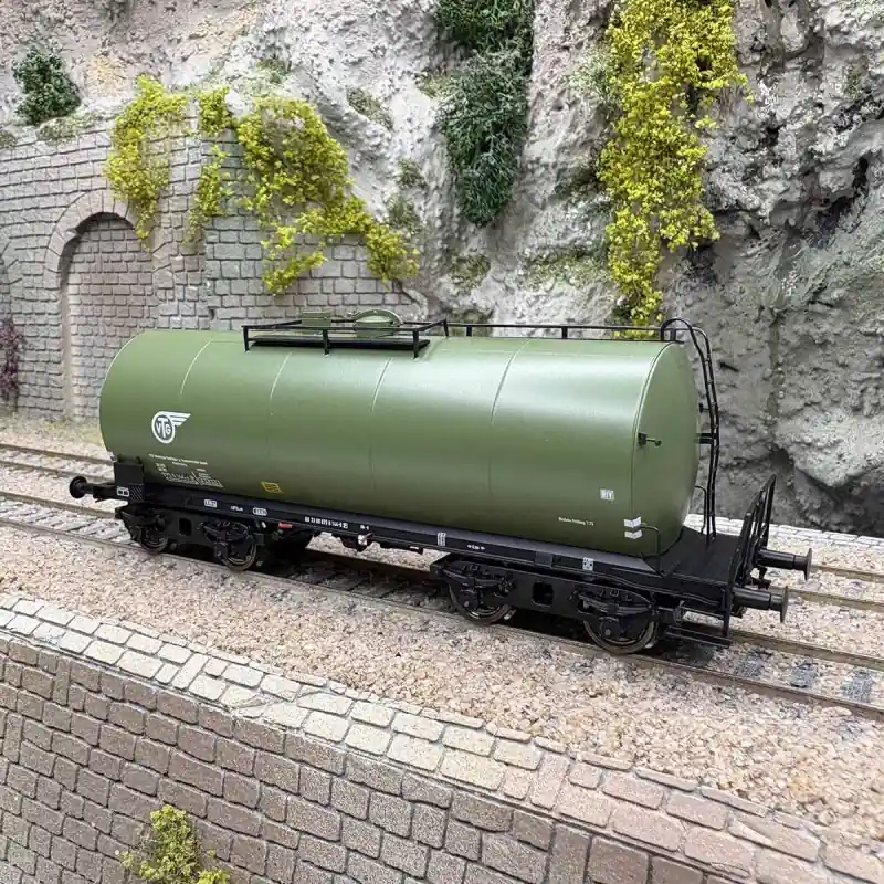 Pas Cher Wagon citerne à bogies type ZZ, "VTG", DB, Ep. IV - BRAWA 49624 - HO 1/87