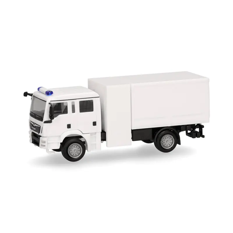 MiniKit MAN TGM, véhicule polyvalent, blanc - Herpa 014151 - HO 1/87 Pas Cher
