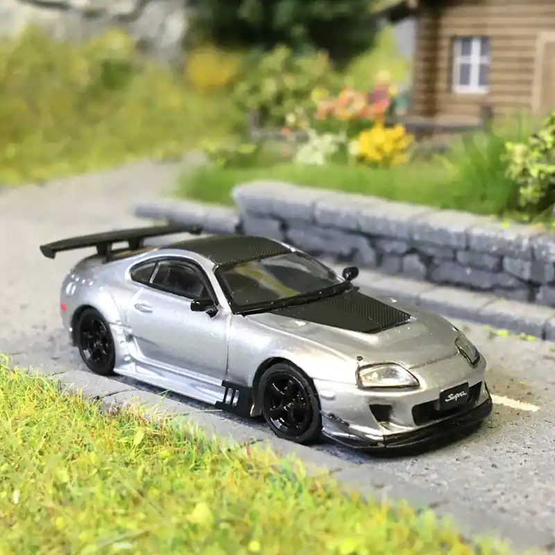 MicroCity, Toyota Supra, silver, 1993-2002 - HERPA 87MC000017 - HO 1/87 Top Vente