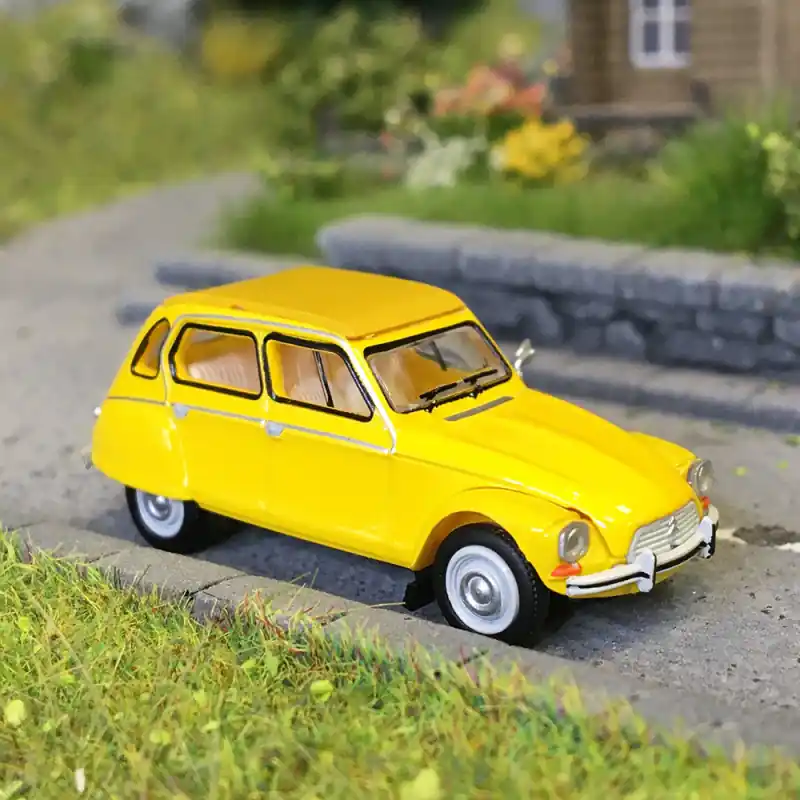 Commander Maintenant Citroën Dyane 6 fermée, jaune, 1973 - SAI 7615 - HO 1/87