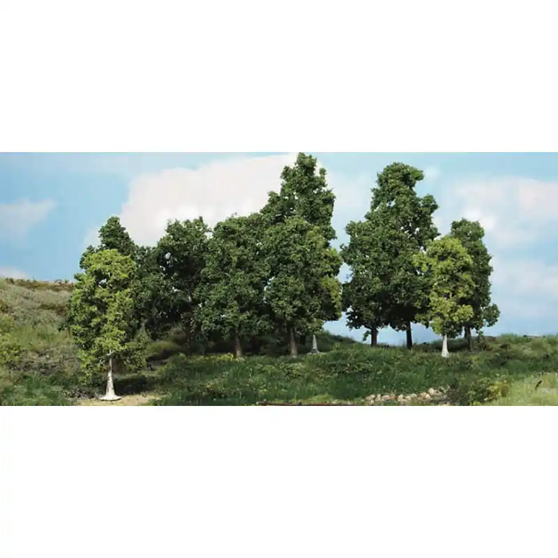 Satisfait Ou Remboursé 15 Arbres à feuilles caduques, 10 à 18 cm - HEKI 1991 - HO, TT