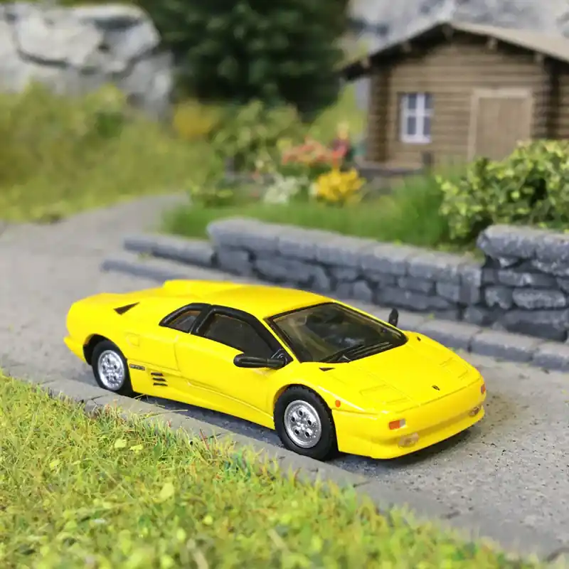 Lamborghini Diablo, jaune, 1994 - Minichamps 870103220 - 1/87 Paiement Sécurisé