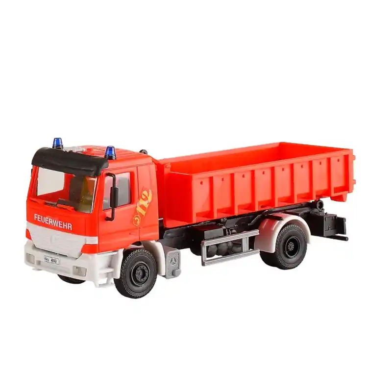 Bon Marché Camion de pompiers Mercedes Benz Actros - KIBRI 18249 - HO 1/87