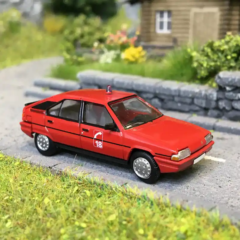 Achetez Aujourd'hui Citroën BX phase 1, pompiers 18, 1983 - SAI 6497 - HO 1/87