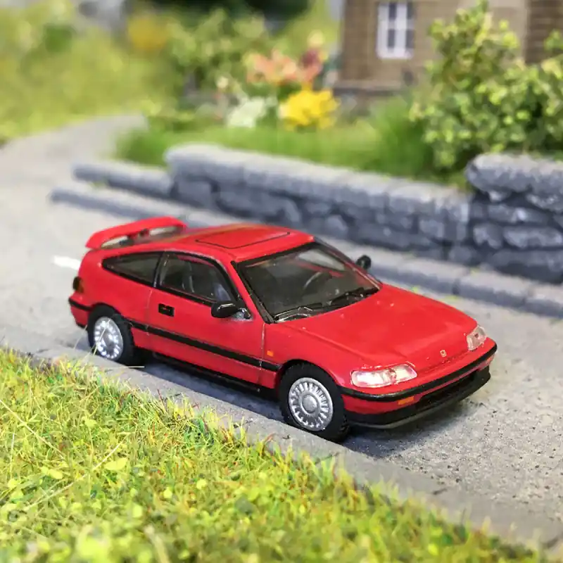 Réduction Honda CR-X MK2, rouge, 1987 - Minichamps 870161024 - 1/87