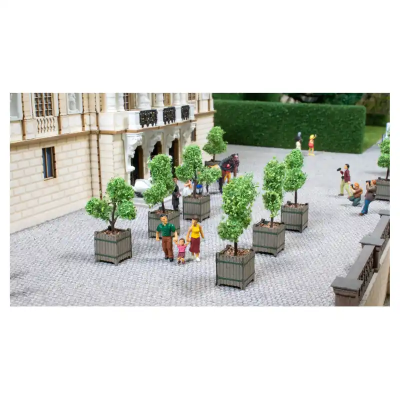 Usine Directe Arbres ornementaux en pots - NOCH 14013 - HO 1/87