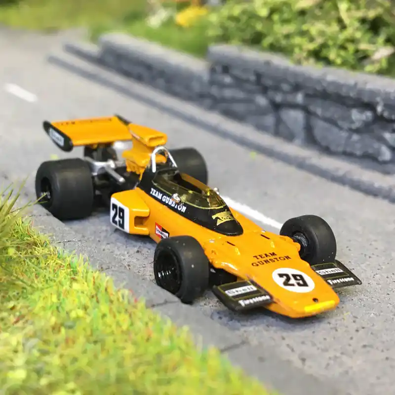 Vente Flash Lotus 72D formule 1 de Ian Scheckter, Grand Prix d‘Afrique du Sud, 1974, tram Gunston 29 - BREKINA 22887 - HO 1/87
