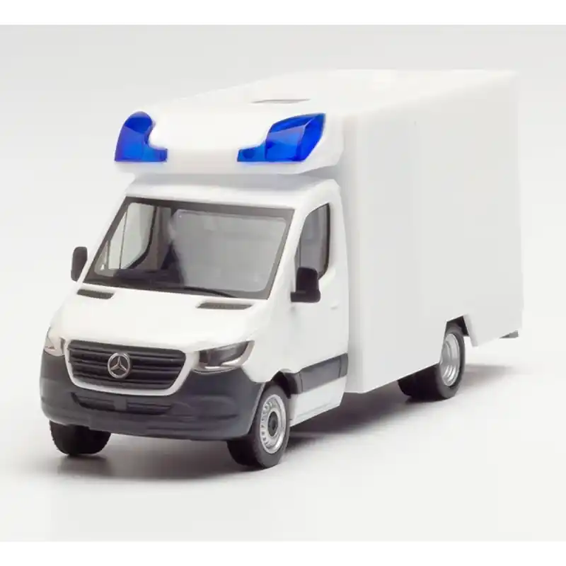Minikit Mercedes-Benz Sprinter ‘18 Fahrtec RTW, blanc - HERPA 013826 - HO 1/87 Petit Prix