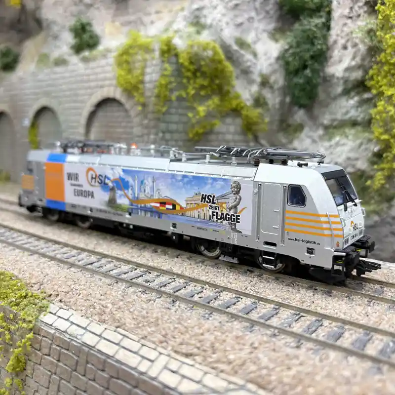 Locomotive électrique 186 181-4, "HLS", Railpool GmbH, Ep. VI, digital son - TRIX 25803 - HO 1/87 Acheter En Ligne