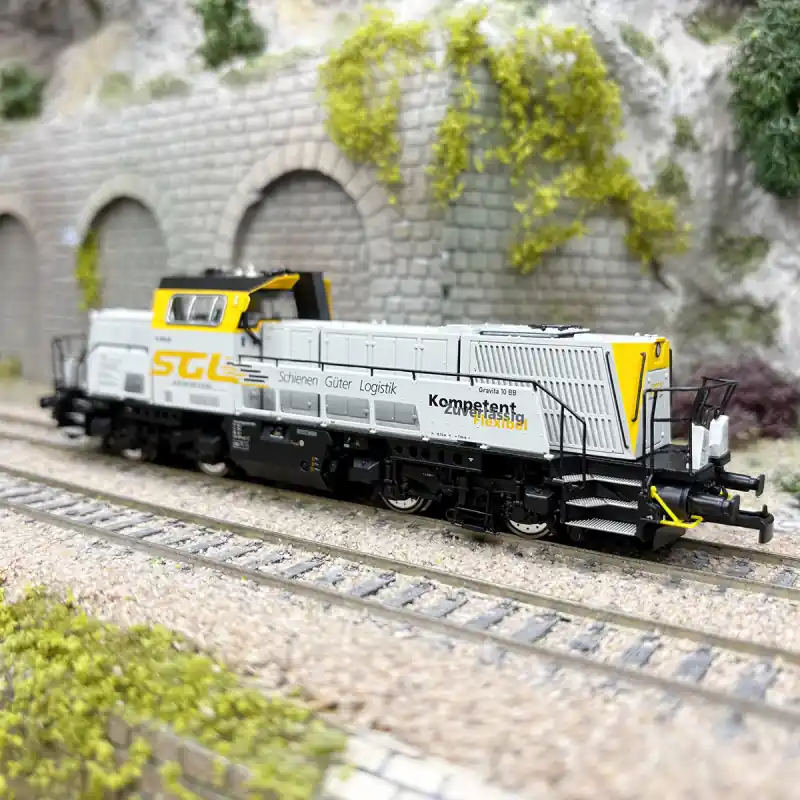 Locomotive diesel BR 261 309-9 "Gravita", SGL, Ep. VI, digital son - BRAWA 42780 - HO 1/87 Expédié Aujourd'hui