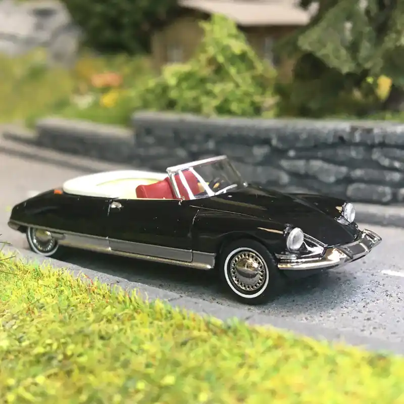Citroën DS 19 cabriolet capote ouverte, noir, 1963 - SAI 7809.3 - HO 1/87 Achetez Aujourd'hui