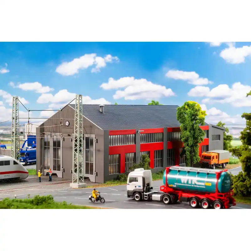 Remise pour 2 locomotives - FALLER 120079 - HO 1/87 Réduction